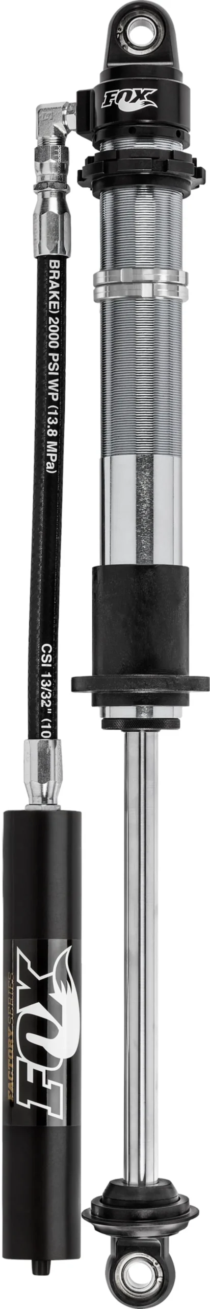 Fox 2.0 Factory Race Series 10-Inch Coilover Shock With Rotating Remote Reservoir And Dsc Adjuster – Stock Valving 1