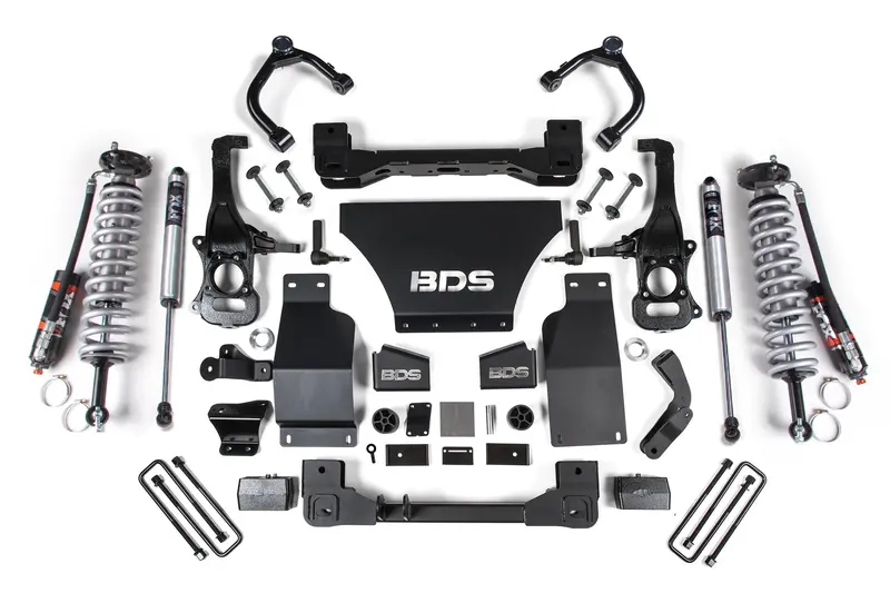 Fox 2.5 Performance Elite 4-Inch Lift Kit – Gas-Charged Coilovers, Chevy Silverado & Gmc Sierra 1500 (2019–2024) 4Wd 1