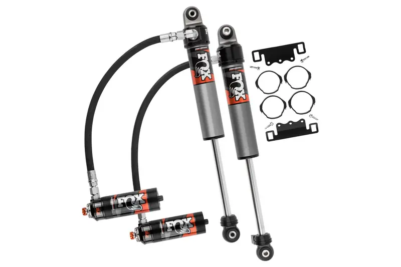 Fox 2.5 Performance Elite Front Shocks With Dsc Reservoir Adjuster – 2–3″ Lift For Jeep Wrangler Jl (2018–2023) 1