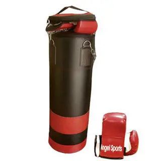 Freestanding Punching Bag With Two Boxing Gloves 1