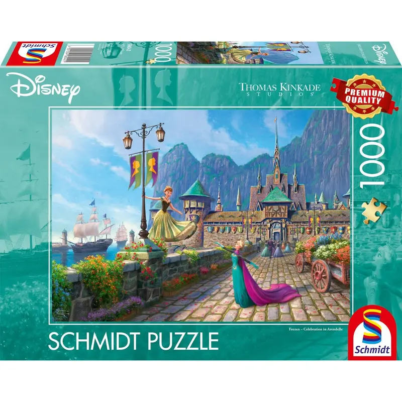 Frozen Celebration Puzzle – 1000-Piece Disney Themed 1