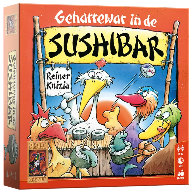 Geharrewar In The Sushi Bar – Dice-Based Party Game 1