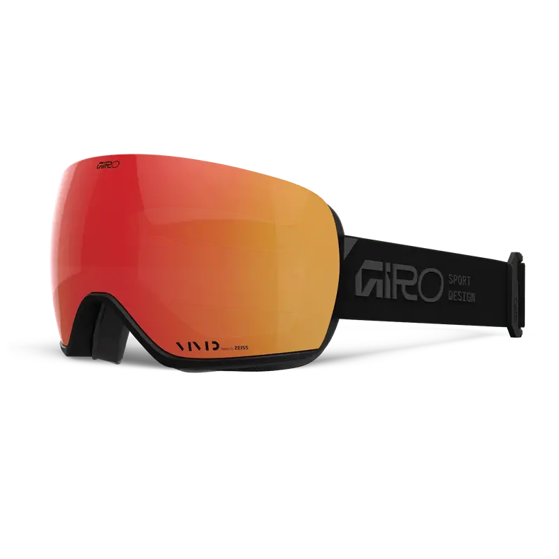 Giro Article Ii Af Helmet – Black Stacked Model Featuring Vivid Ember And Infrared 1