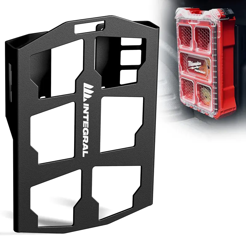 Half-Size Integral Boxlink Plate For Ford F-150, Raptor, And Super Duty — Milwaukee Packout Compatible (2015+) 1