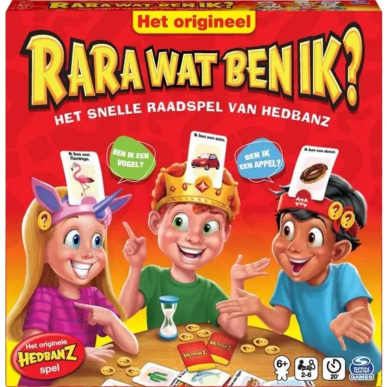 Hedbanz Rara Guessing Game – What Am I? Family Edition 1