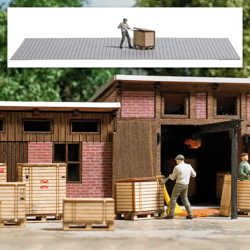 Ho Scale Elevated Platform Access Set – A-Set Series 1