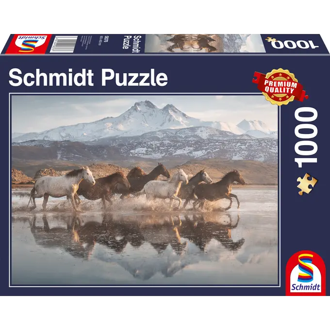Horses Of Cappadocia – 1000-Piece Jigsaw Puzzle 1