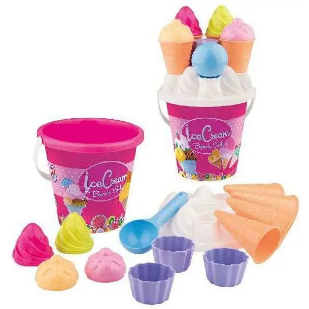 Ice Cream-Themed Bucket Play Set 1