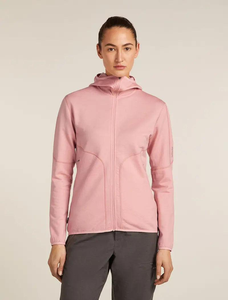 Icebreaker Realfleece Elemental Hoodie – Long Sleeve Zip-Up (560 G/M²) 1