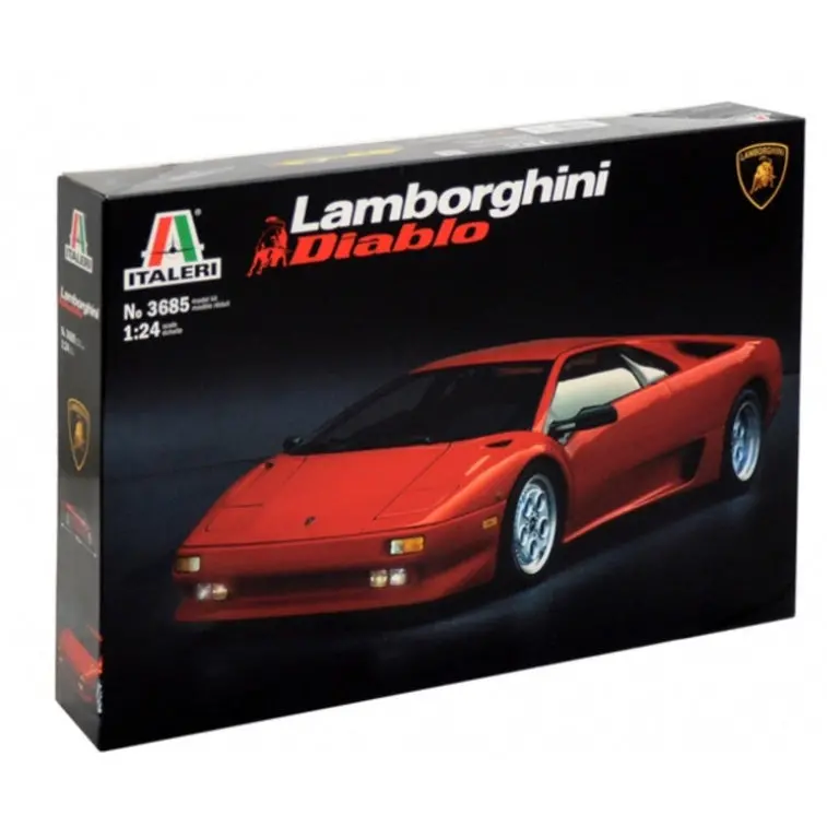 Italeri Lamborghini Diablo Supercar 1:24 Scale Model 1