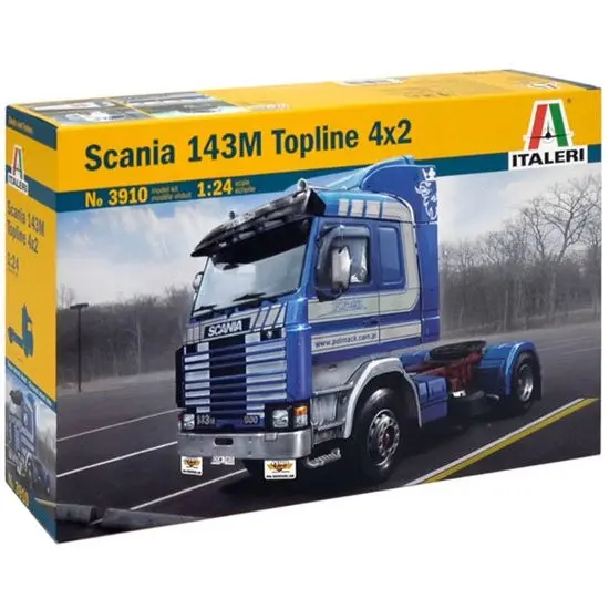 Italeri Scania 143M Topline Model Truck Kit 1
