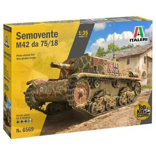 Italeri Semovente M42 Tank Model Kit – 1:35 Scale 1