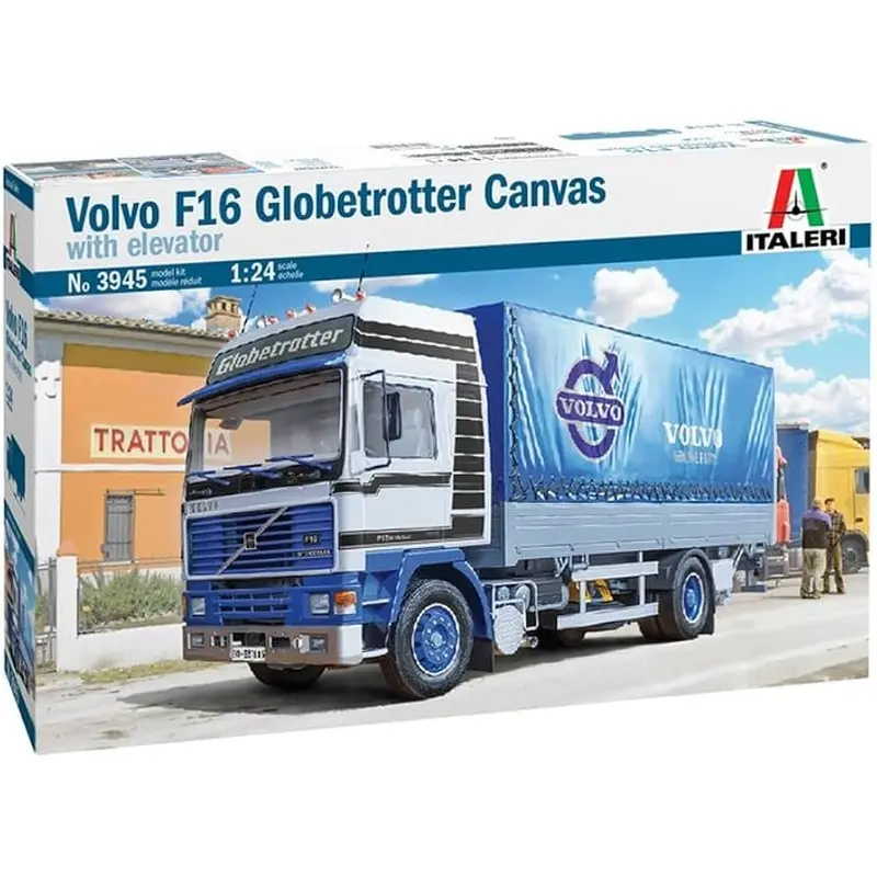 Italeri Volvo Fh16 Globetrotter Semi-Truck Model 1:24 1