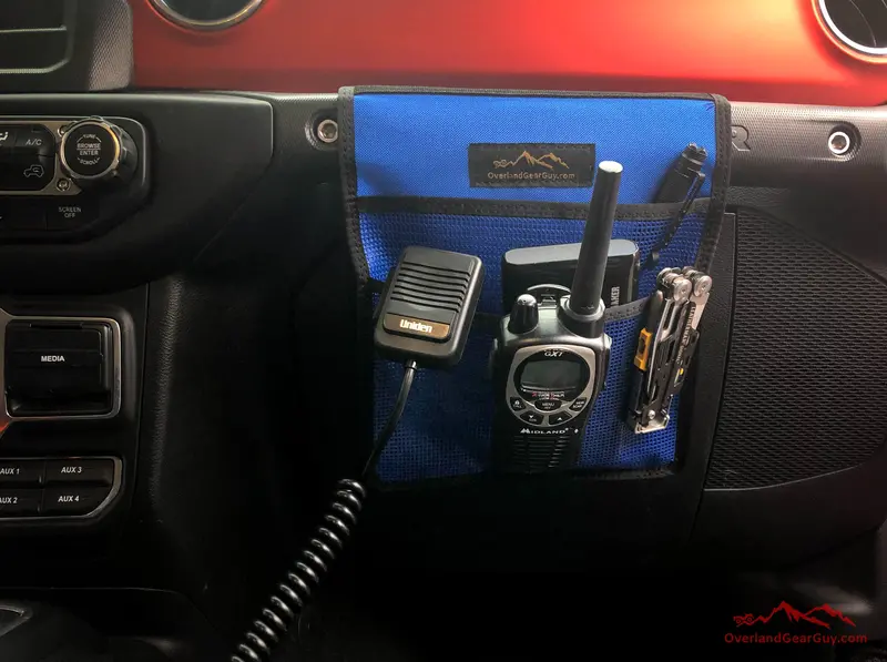 Jeep Grab Handle Flat Mesh Storage Pocket 1