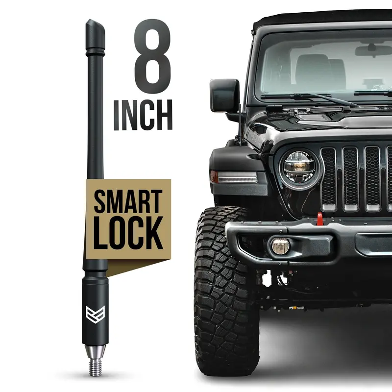 Jeep Smartlock™ 8-Inch Short Flexible Antenna – Off-Road Ready Antenna 1
