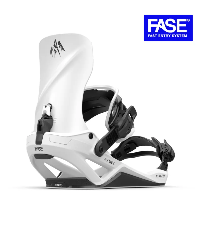 Jones Mercury Fase 2026 Ski – White Finish 1