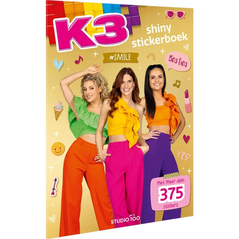K3 Shiny Sticker Book – Glittery Collectible Activity Album 1