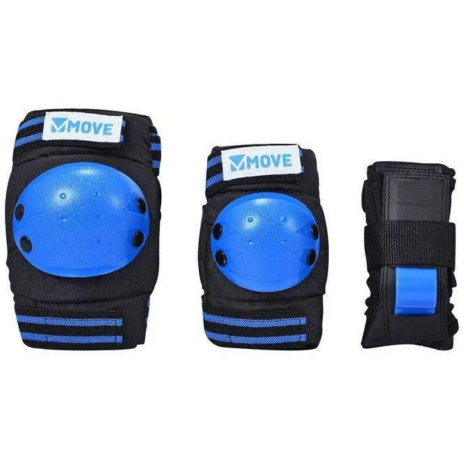 Kids’ 3-Piece Blue Safety Protection Set (Helmet, Knee & Elbow Pads) 1