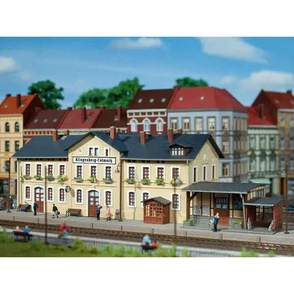 Klingenberg-Colmitz Railway Station Model (Ho Scale) 1