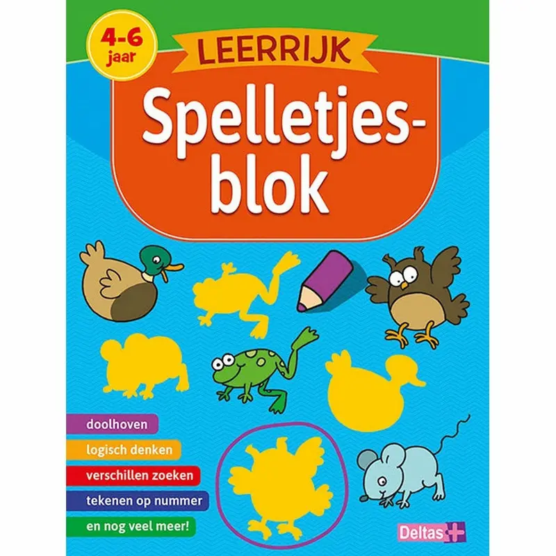 Learning Activity Booklet – Fun Educational Games For Ages 4–6 1