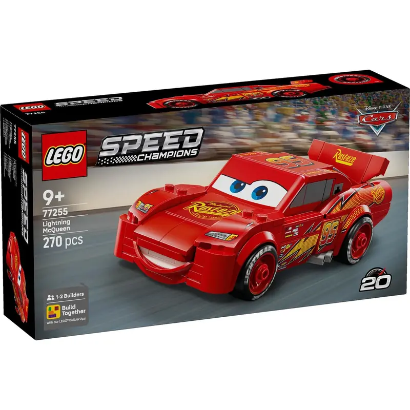 Lego 77255 Lightning Mcqueen Race Car Build 1