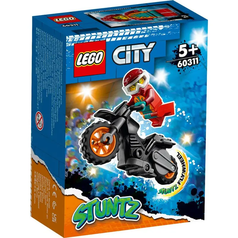 Lego City Fire Stunt Motorcycle (Set 60311) 1