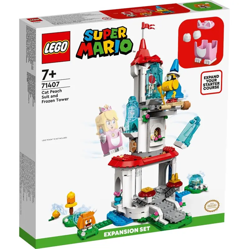 Lego Super Mario Cat Peach Power-Up & Ice Tower Set 1