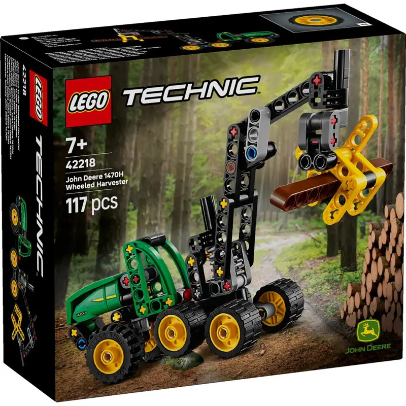 Lego Technic 42218 Jd 1470H Timber Harvesting Machine 1