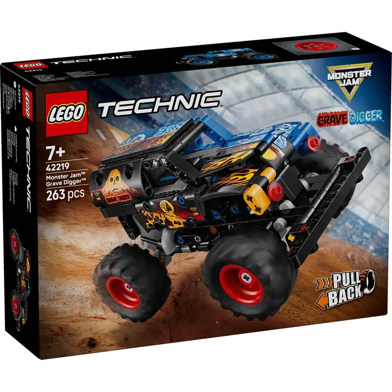 Lego Technic 42219 Monster Jam Grave Digger Replica Model 1