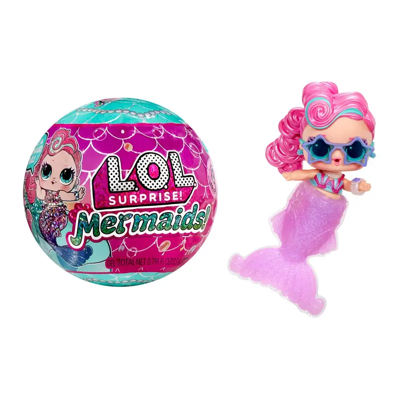 Lol Surprise Mermaids! Tots – Collectible Mermaid-Themed Mini Dolls With Surprise Reveal Features 1