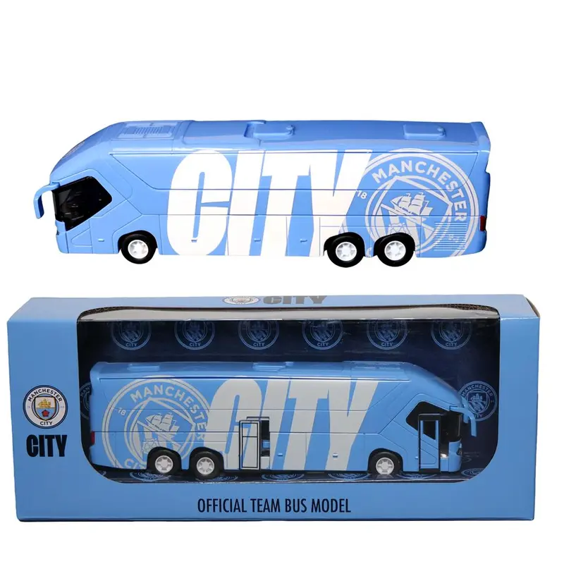 Manchester City Fc Official Bus Model – 1:50 Scale 1