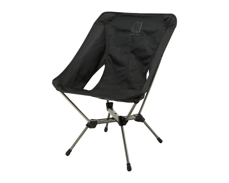 Marielund Compact Outdoor Chair – Matte Black Finish 1