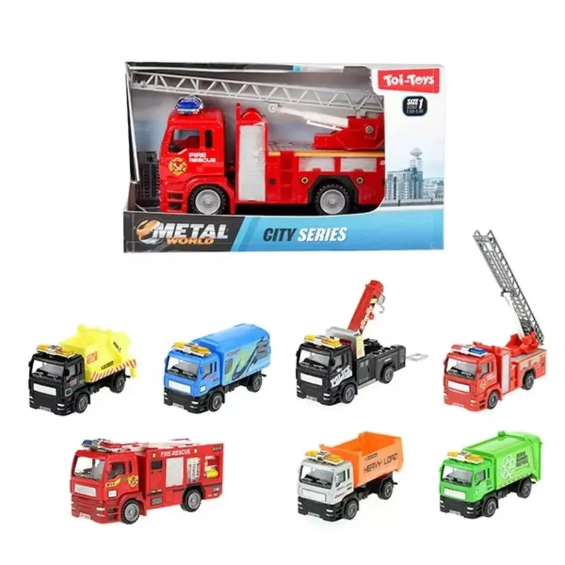 Metal Construction Toy – 8-Axle Heavy-Duty Dump Truck 1