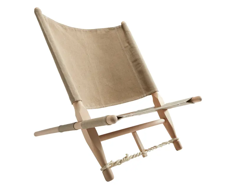 Moesgaard Folding Chair – Natural Neutral Tone 1