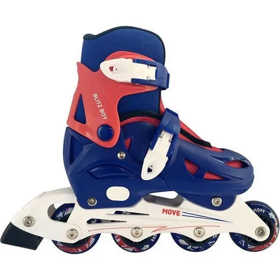 Move Blitz Boy Inline Skates – Youth Sizes 35–38 With Adjustable Fit 1