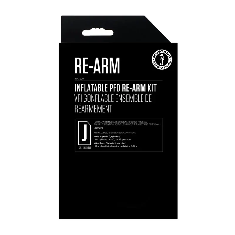 Mustang Survival Re-Arm Kit J – Replacement Gear For Marine Safety Systems 1