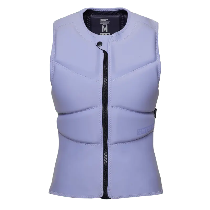 Mystic Star Impact Vest – Front-Zip Kite Vest In Pastel Lilac 1