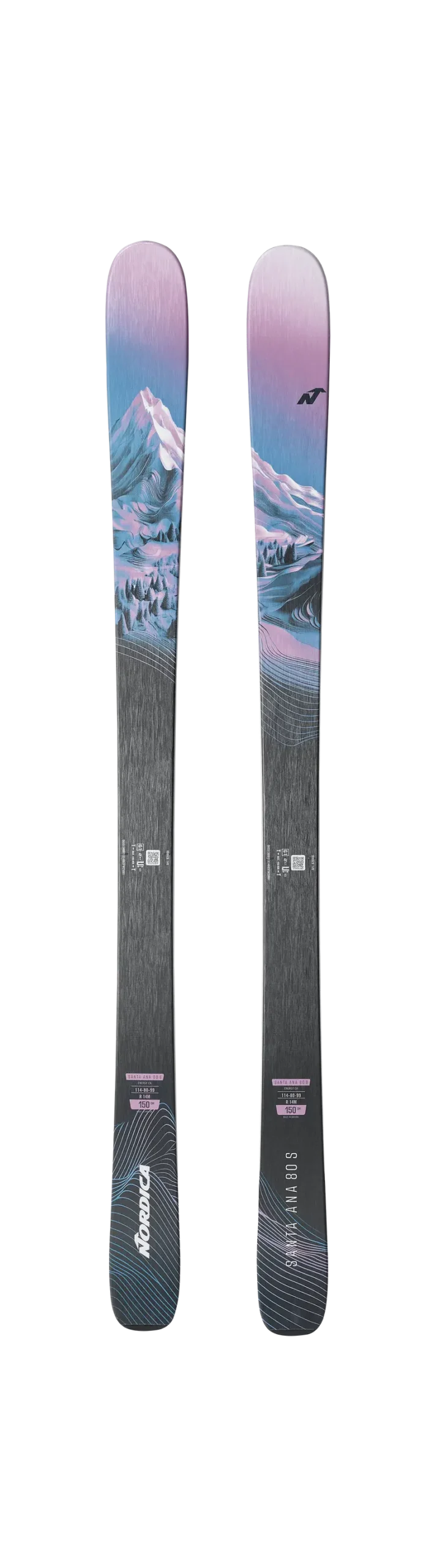 Nordica Santa Ana 80 S Women'S Skis 2027 – Precision Carving Design 1