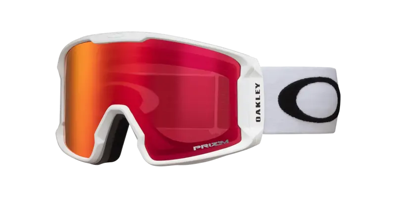 Oakley Line Miner L Matte White Sunglasses With Prizm Torch Iridium Lenses 1