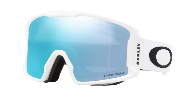 Oakley Line Miner M Matte White Sunglasses With Prizm Sapphire Iridium Lenses 1