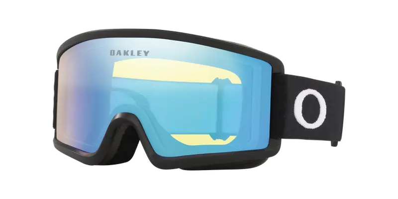 Oakley Target Line S Matte Black Sunglasses With Hi-Yellow Lenses 1