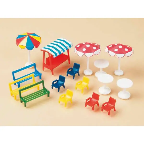 Outdoor Seating Set With Sun Shade Canopy 1