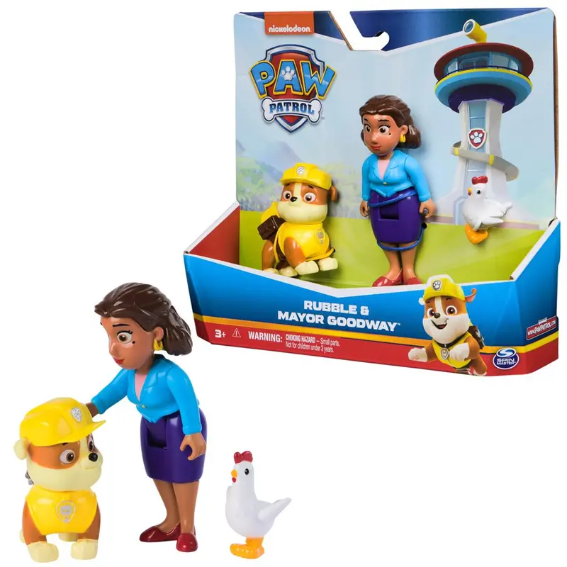 Paw Patrol Hero Pups Rubble Action Figure 1