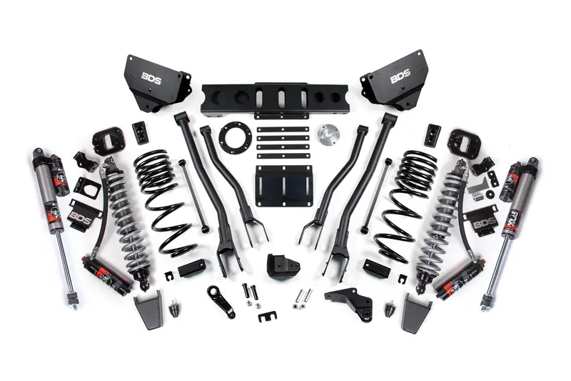 Performance Elite 4-Inch 4-Link Lift Kit With Fox 2.5 Coilovers For 2014–2018 Ram 2500 4Wd Diesel 1