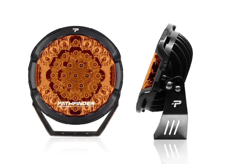 Prowlr 9-Inch True Amber Led Driving Light 1