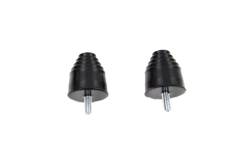 Pyramid Bump Stop Pair – Black, Universal Fit 1