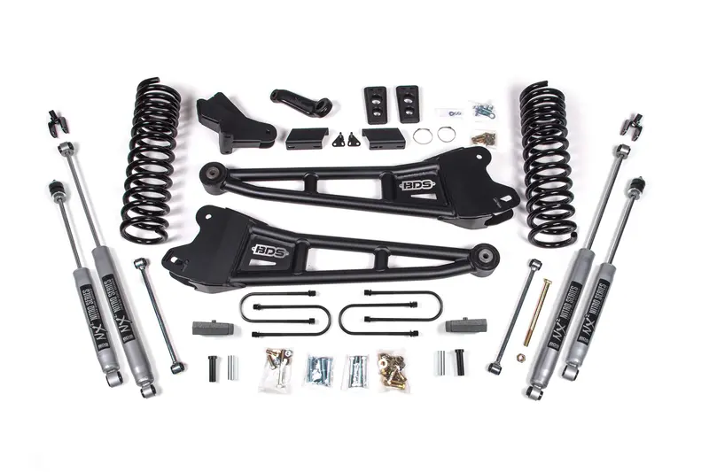 Ram 3500 (2013–2018) 4Wd Diesel 4-Inch Radius Arm Lift Kit 2