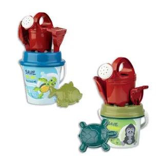 Recycle Me Bucket Set – 6-Piece, 17 Cm, Assorted Colors 1