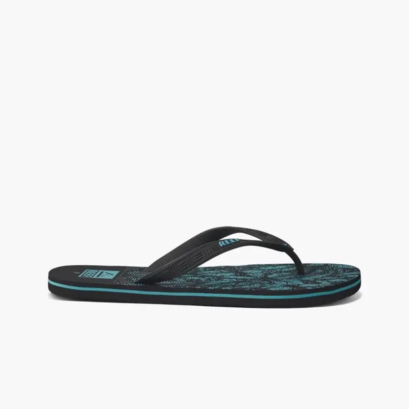 Reef Seaside Print Flip-Flops 1