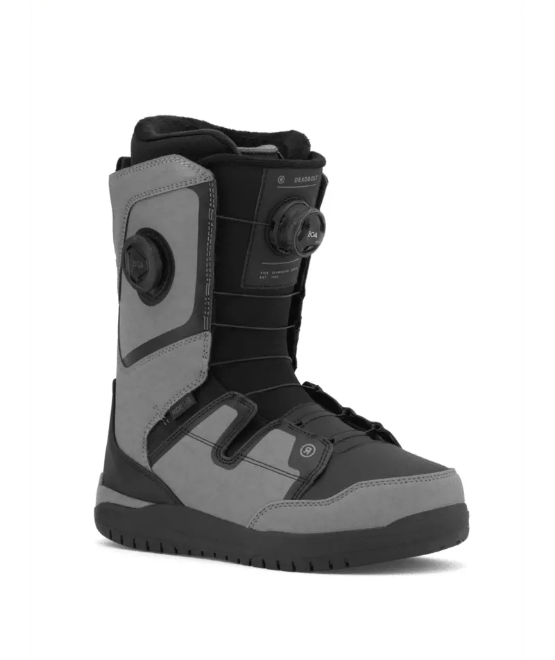 Ride 2026 Deadbolt Zonal Boa Snowboard Boots – Gray 1